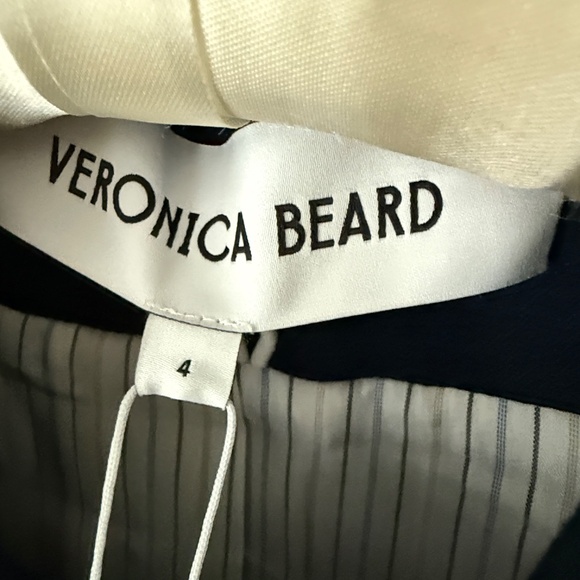 Veronica Beard Aire Dickey Jacket Midnight Denim NEW Sz 4 Gorgeous  $698 - Picture 6 of 9